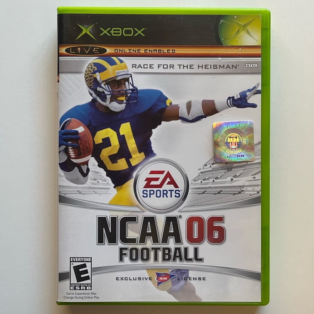NCAA06 Football XBOX Video Game